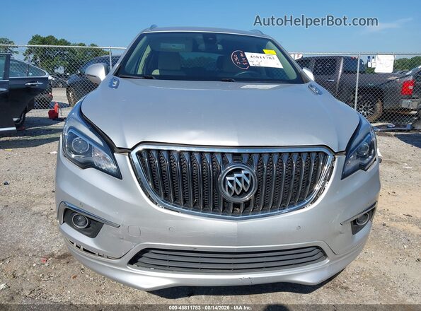 LRBFXESX2GD217032 2016 BUICK ENVISION Серебряный Вид задней части салона