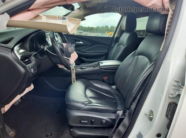 LRBFXESX3GD186969 2016 BUICK ENVISION White Widok wnętrza z przodu