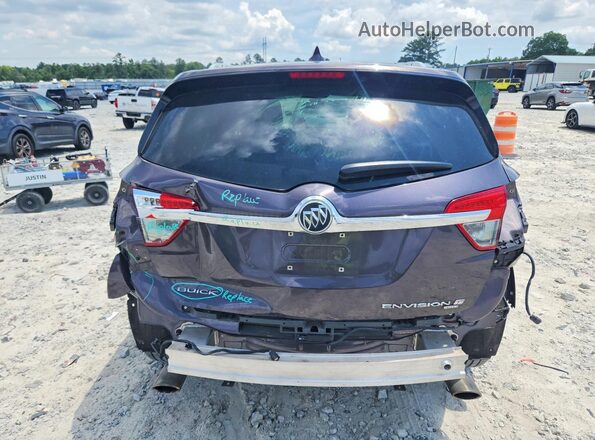 LRBFXESX3GD188365 2016 BUICK ENVISION Gray Rear view