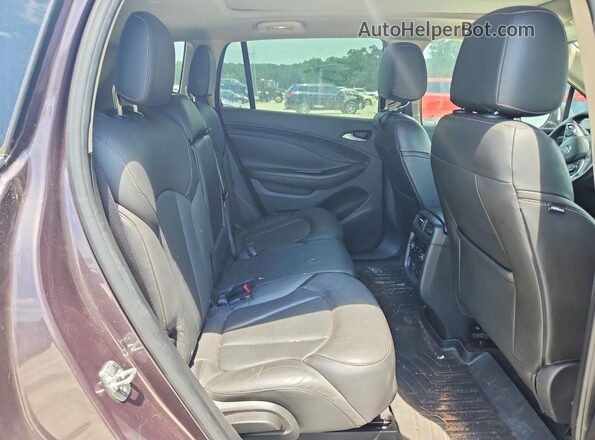 LRBFXESX3GD188365 2016 BUICK ENVISION Gray Rear interior view