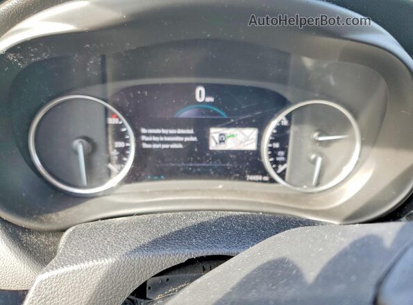 LRBFXESX4GD189072 2016 BUICK ENVISION Brown Instrument cluster view