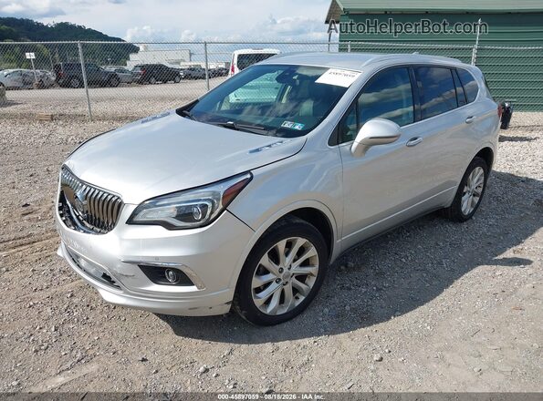 LRBFXESX5GD213976 2016 BUICK ENVISION Silver Front left
