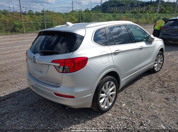 LRBFXESX5GD213976 2016 BUICK ENVISION Silver Rear right