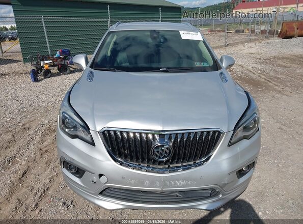 LRBFXESX5GD213976 2016 BUICK ENVISION Silver Instrument cluster view