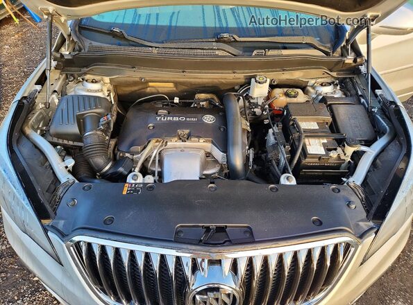 LRBFXESX6GD174802 2016 BUICK ENVISION Silver ძრავის განყოფილების ხედი