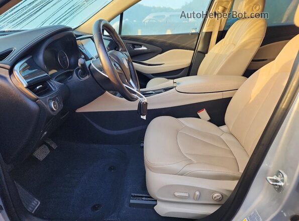 LRBFXESX6GD174802 2016 BUICK ENVISION Silver წინა სალონის ხედი