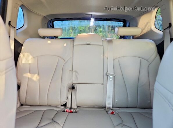 LRBFXESX6GD174802 2016 BUICK ENVISION Silver უკანა სავარძლების ხედი