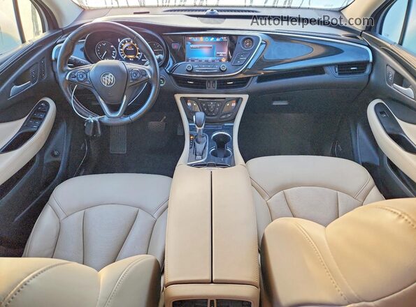 LRBFXESX6GD174802 2016 BUICK ENVISION Silver წინა პანელის ხედი