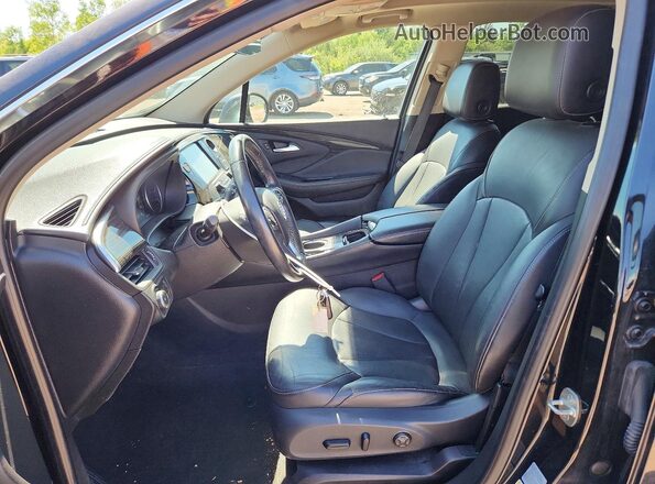 LRBFXESX8GD166300 2016 BUICK ENVISION Black Front interior view