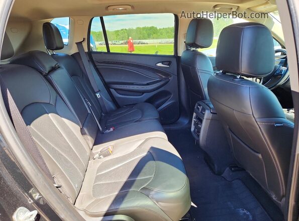 LRBFXESX8GD166300 2016 BUICK ENVISION Black Rear interior view