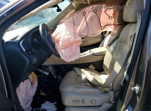 LRBFXESX8GD234966 2016 BUICK ENVISION Brown Vista interior delantera