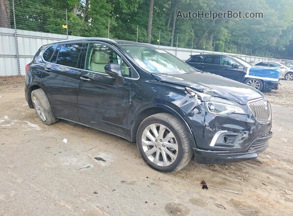 LRBFXFSX6HD019965 2017 BUICK ENVISION Black წინა მარჯვენა