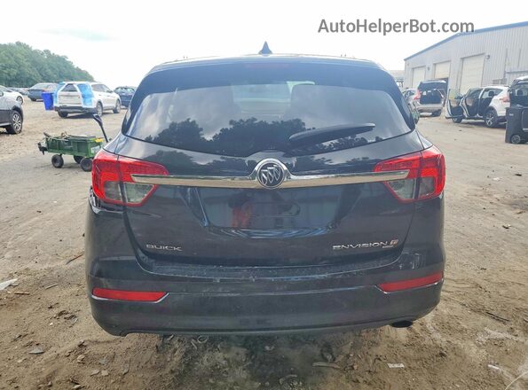 LRBFXFSX6HD019965 2017 BUICK ENVISION Black უკანა ხედი