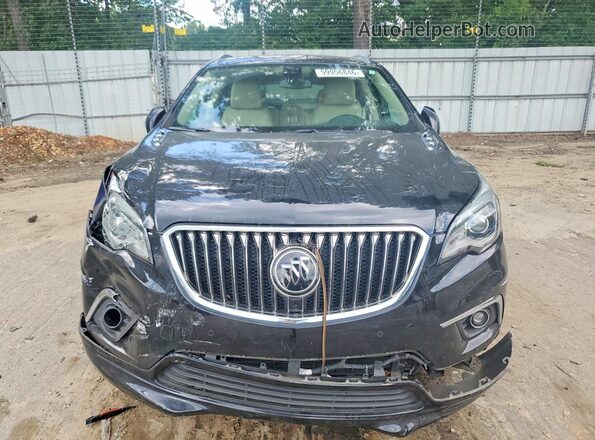LRBFXFSX6HD019965 2017 BUICK ENVISION Black წინა ხედი
