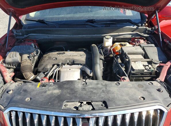LRBFXFSX7GD188424 2016 BUICK ENVISION Red Engine compartment view