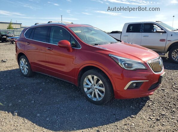 LRBFXFSX7GD188424 2016 BUICK ENVISION Red Front right