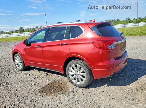 LRBFXFSX7GD188424 2016 BUICK ENVISION Red Rear left