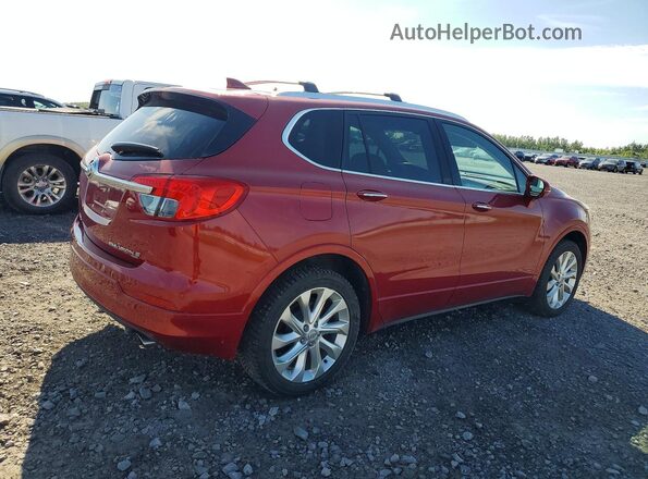 LRBFXFSX7GD188424 2016 BUICK ENVISION Red Rear right
