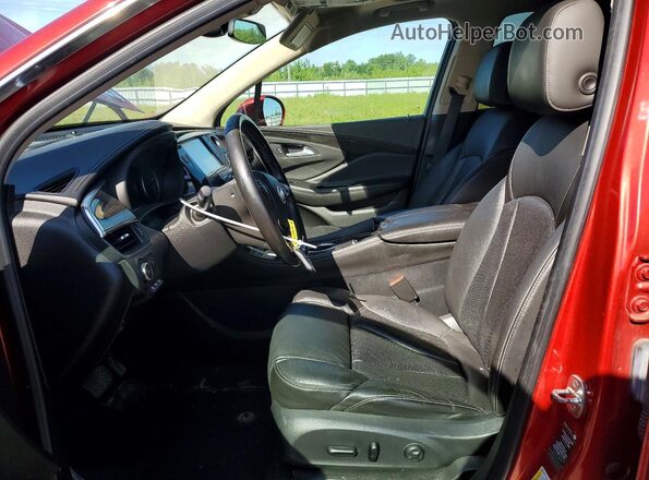 LRBFXFSX7GD188424 2016 BUICK ENVISION Red Front interior view