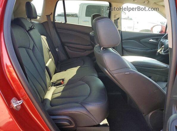 LRBFXFSX7GD188424 2016 BUICK ENVISION Red Rear interior view