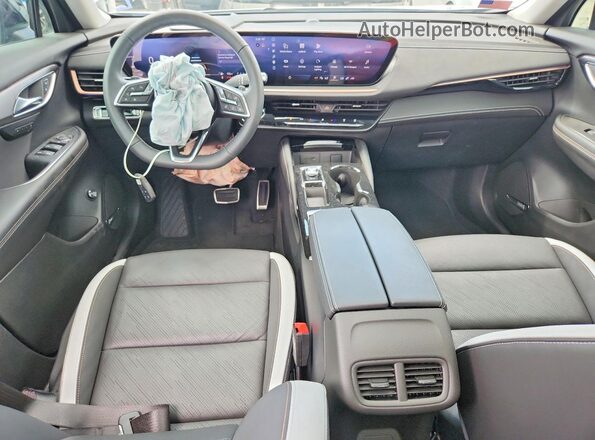 LRBFZLE44SD089286 2025 BUICK ENVISION White Dashboard view