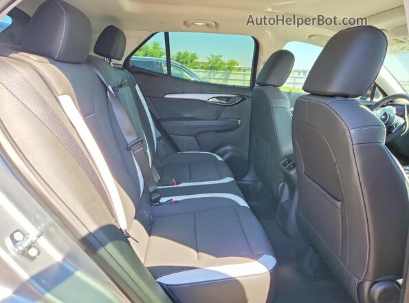 LRBFZLE46SD035729 2025 BUICK ENVISION Silver Rear seats view
