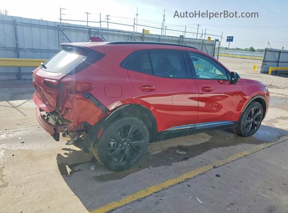 LRBFZLE48SD027308 2025 BUICK ENVISION Красный Задняя правая четверть