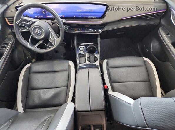 LRBFZLE4XSD037807 2025 BUICK ENVISION White Вид панелі приладів