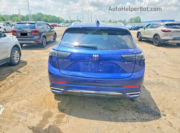 LRBFZME42SD018593 2025 BUICK ENVISION Blue Rear view