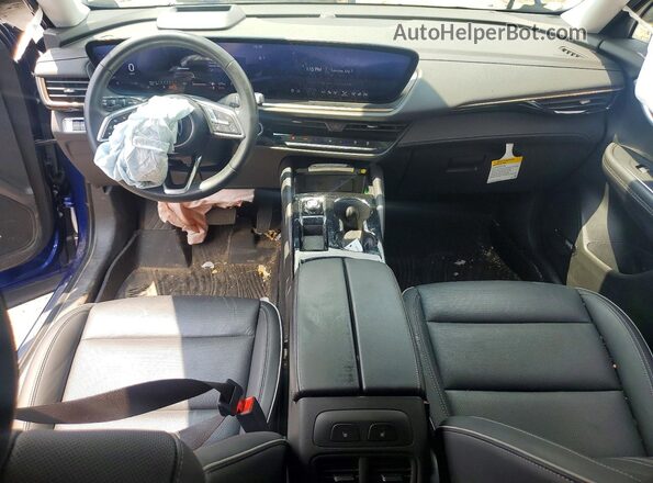 LRBFZME42SD018593 2025 BUICK ENVISION Blue Dashboard view
