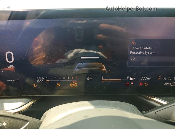 LRBFZME42SD018593 2025 BUICK ENVISION Blue Instrument cluster view