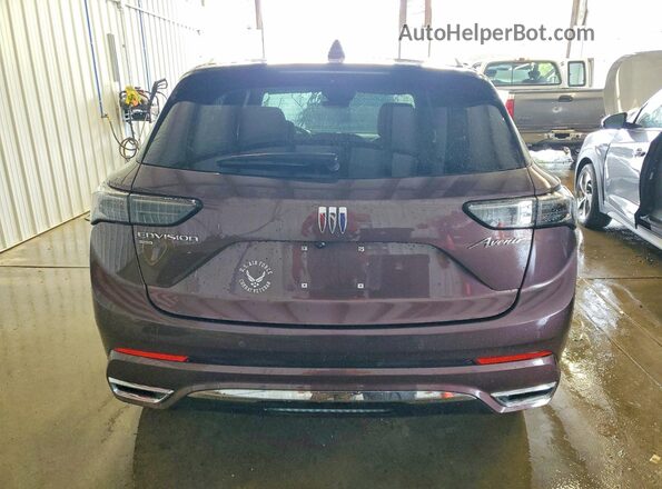 LRBFZME43SD033118 2025 BUICK ENVISION Фиолетовый Вид сзади