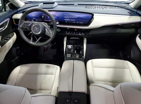 LRBFZME43SD090967 2025 BUICK ENVISION White Առջևի վահանակի տեսք