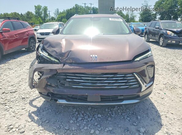 LRBFZME44RD043313 2024 BUICK ENVISION Maroon წინა ხედი