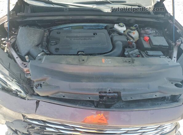LRBFZME44RD043313 2024 BUICK ENVISION Maroon უკანა სალონის ხედი