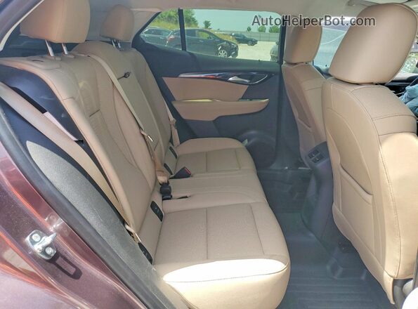 LRBFZME44RD043313 2024 BUICK ENVISION Maroon უკანა სავარძლების ხედი