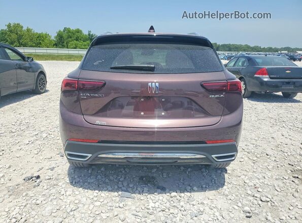 LRBFZME44RD043313 2024 BUICK ENVISION Maroon უკანა ხედი