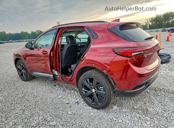 LRBFZMR45MD070653 2021 BUICK ENVISION Red Rear left