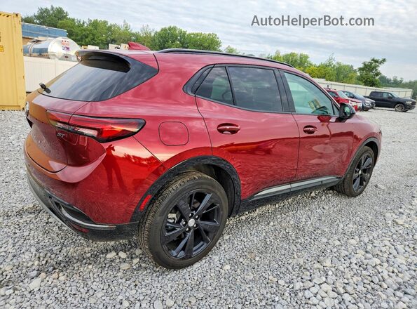 LRBFZMR45MD070653 2021 BUICK ENVISION Red Rear right