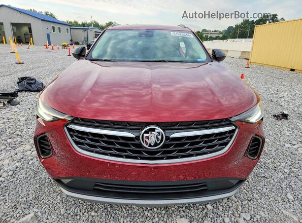 LRBFZMR45MD070653 2021 BUICK ENVISION Red Front view