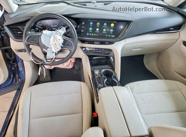 LRBFZMR45PD186410 2023 BUICK ENVISION Blue Vista del salpicadero