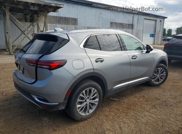 LRBFZMR45PD214156 2023 BUICK ENVISION Silver Trasero derecho