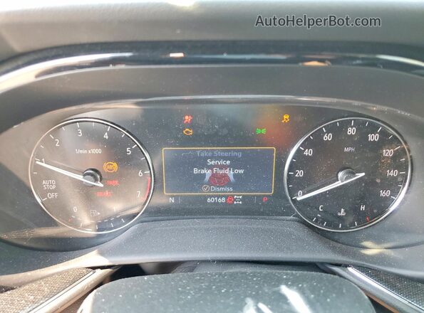 LRBFZMR4XMD149185 2021 BUICK ENVISION Gray Instrument cluster view