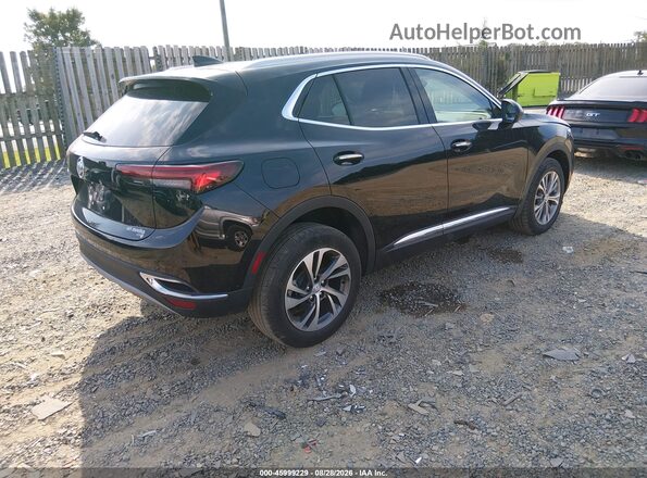 LRBFZNR40ND016880 2022 BUICK ENVISION Black Tył prawy