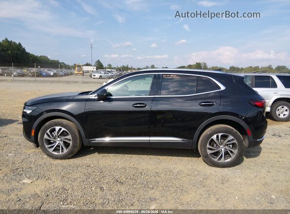 LRBFZNR40ND016880 2022 BUICK ENVISION Black Widok wnętrza 360 stopni