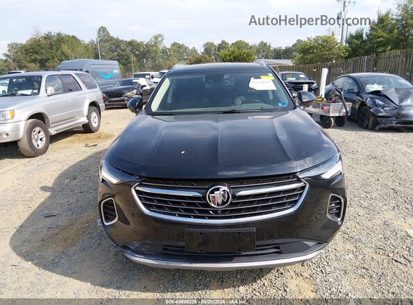 LRBFZNR40ND016880 2022 BUICK ENVISION Black Widok zestawu wskaźników