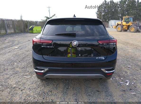 LRBFZNR40ND016880 2022 BUICK ENVISION Black Widok z przodu