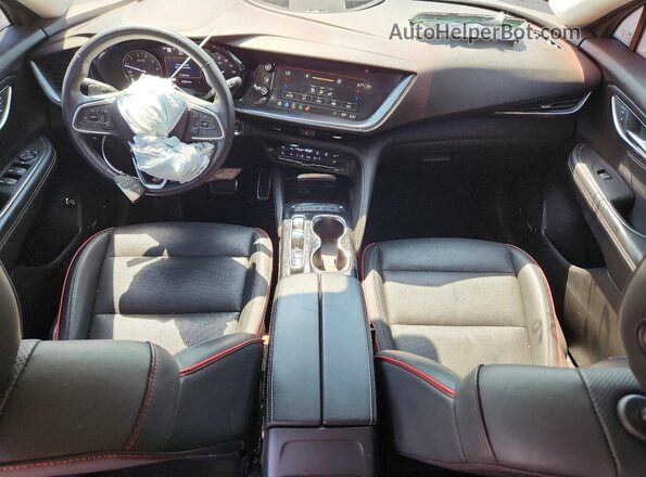 LRBFZNR40ND069952 2022 BUICK ENVISION Gray წინა პანელის ხედი
