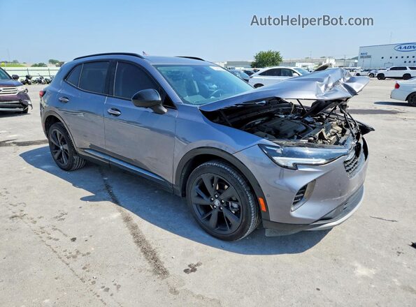 LRBFZNR40ND069952 2022 BUICK ENVISION Gray წინა მარჯვენა