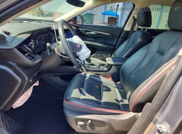 LRBFZNR40ND069952 2022 BUICK ENVISION Gray წინა სალონის ხედი